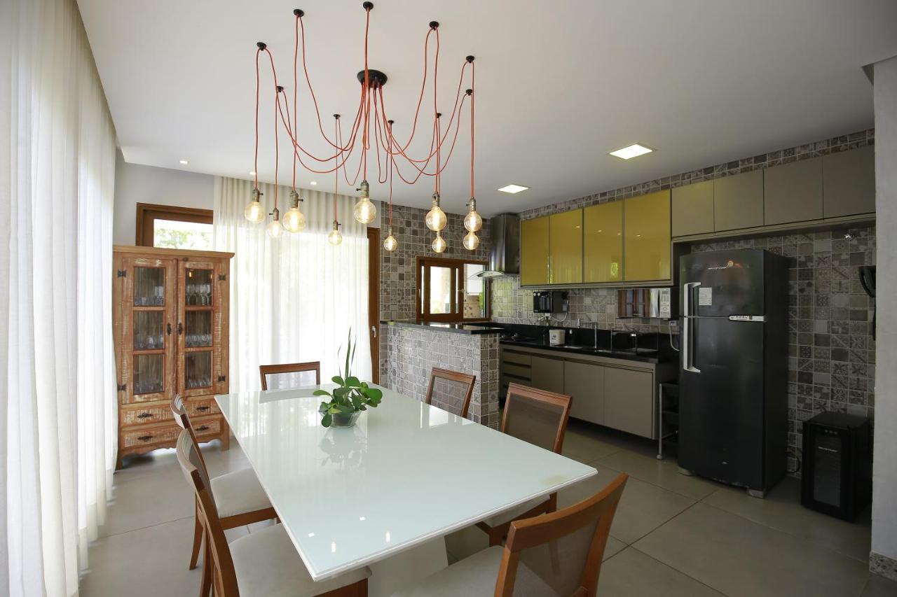Casa Temporada - 4 Suites - Condominio Luxo - Piscina Extraordinaria - Praia De Itacimirim-Ba Camacari Ngoại thất bức ảnh
