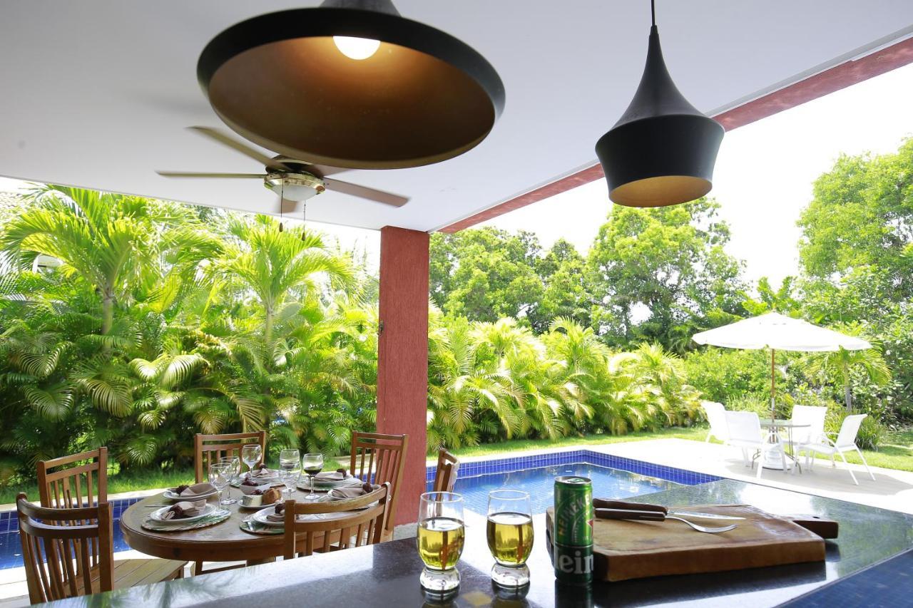 Casa Temporada - 4 Suites - Condominio Luxo - Piscina Extraordinaria - Praia De Itacimirim-Ba Camacari Ngoại thất bức ảnh