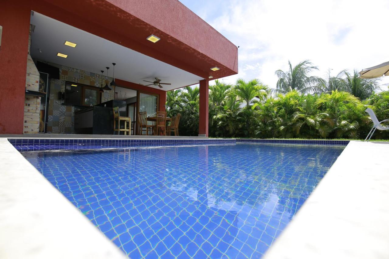 Casa Temporada - 4 Suites - Condominio Luxo - Piscina Extraordinaria - Praia De Itacimirim-Ba Camacari Ngoại thất bức ảnh