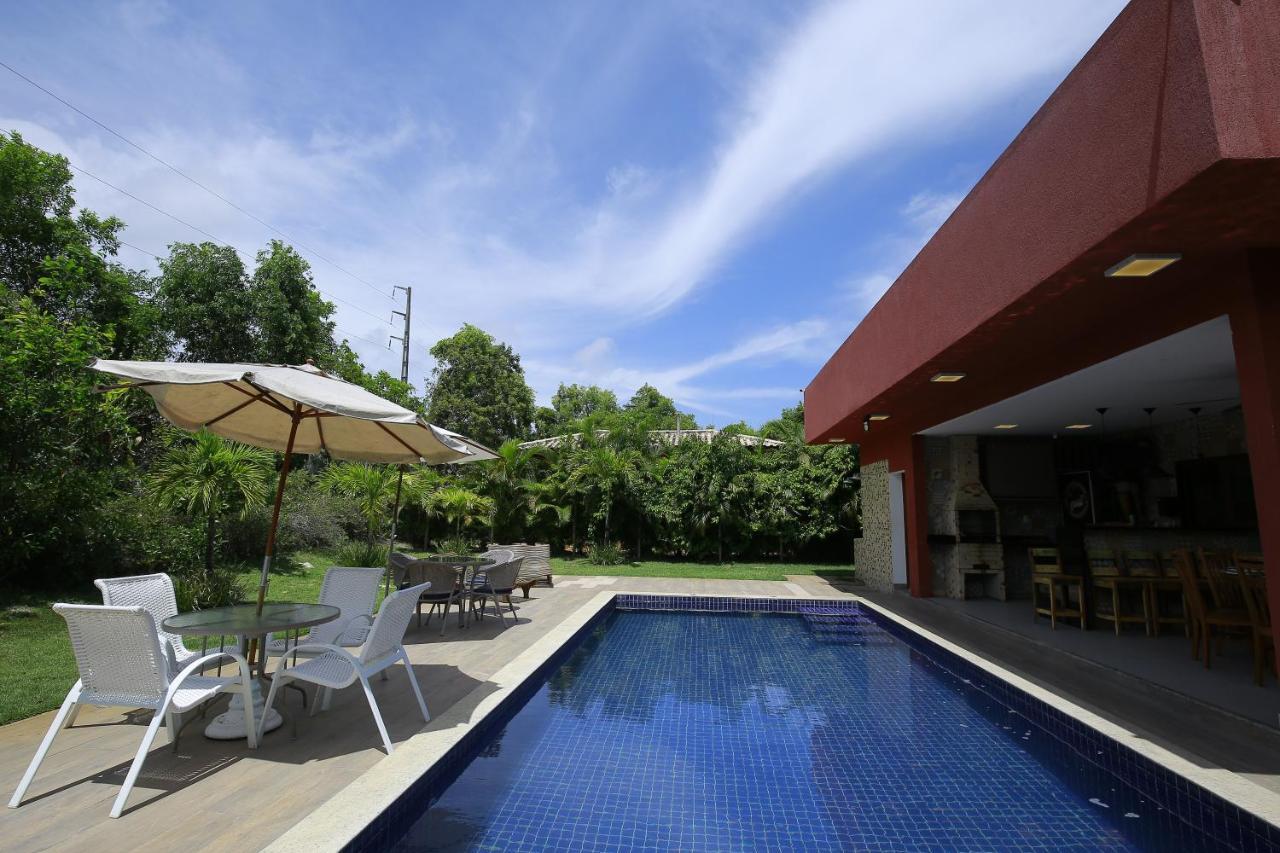 Casa Temporada - 4 Suites - Condominio Luxo - Piscina Extraordinaria - Praia De Itacimirim-Ba Camacari Ngoại thất bức ảnh