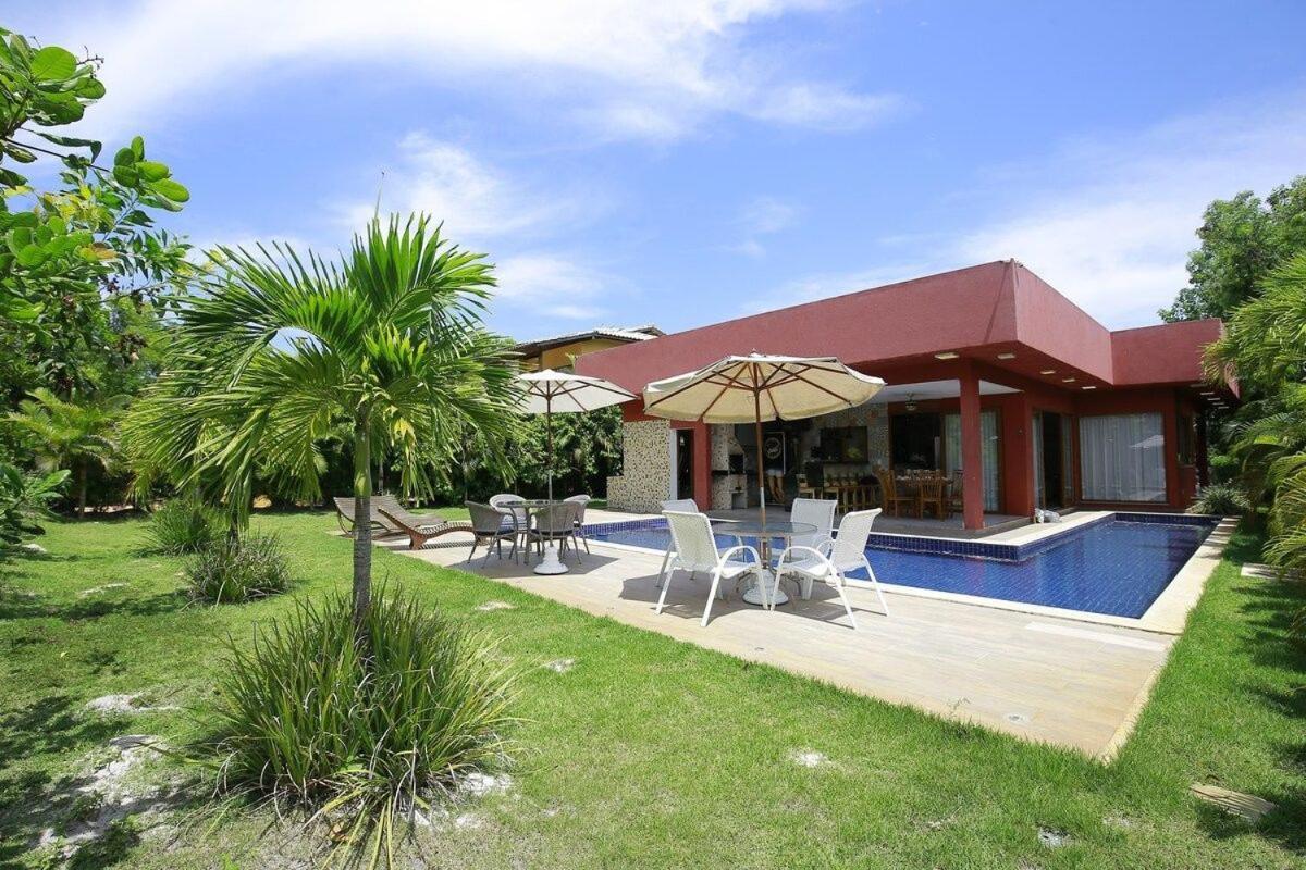 Casa Temporada - 4 Suites - Condominio Luxo - Piscina Extraordinaria - Praia De Itacimirim-Ba Camacari Ngoại thất bức ảnh