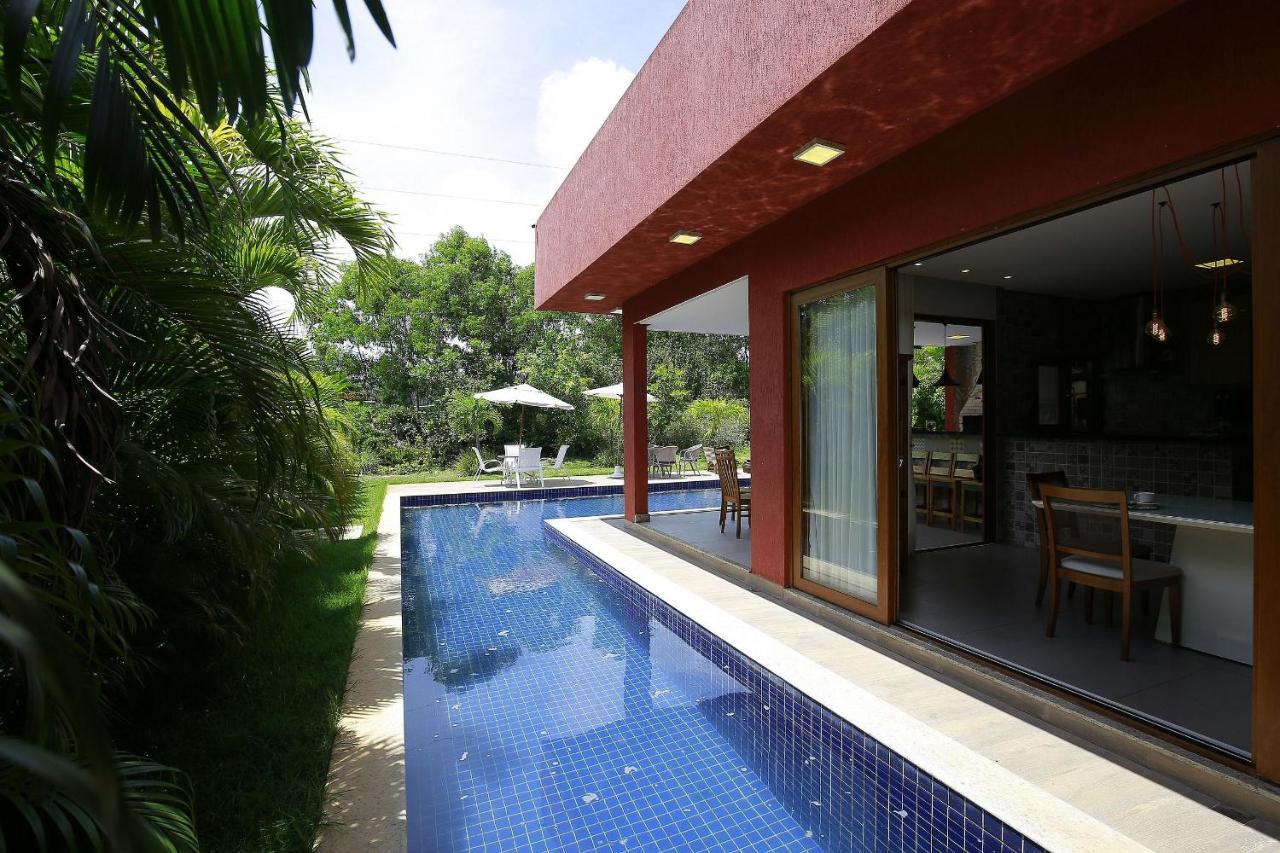 Casa Temporada - 4 Suites - Condominio Luxo - Piscina Extraordinaria - Praia De Itacimirim-Ba Camacari Ngoại thất bức ảnh